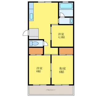 メゾンHWL【1階】の間取り