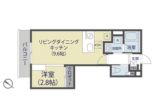 レ・セーナ【3階】の間取り