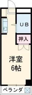 ジュネス・ハイム【3階】の間取り