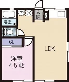 シティハイムマリモ【1階】の間取り