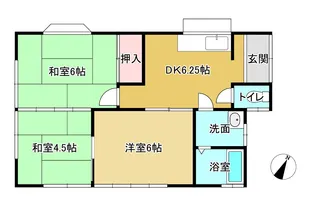 群馬県みどり市笠懸町阿左美【一戸建】の間取り