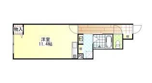 ヒメル【1階】の間取り