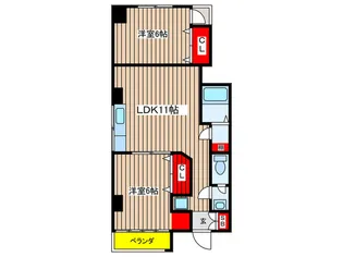 YSビル【5階】の間取り