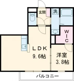 メゾン・ドゥ・アッシュ一之江【3階】の間取り