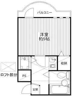 クレッセント目黒【3階】の間取り
