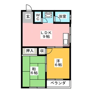 双葉ビル【2階】の間取り