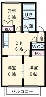 ロイヤル PartII【1階】の間取り