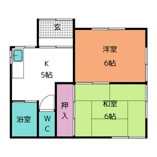 宮城県仙台市青葉区木町【一戸建】の間取り