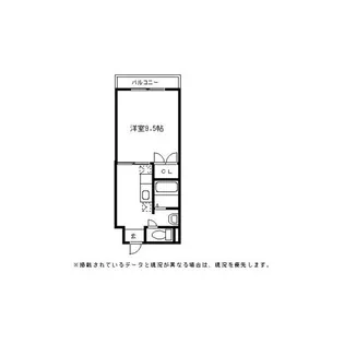 1Kの間取り画像
