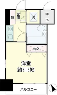 NICアーバンスピリッツ横浜反町【7階】の間取り