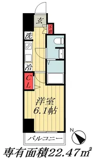 千葉県市川市新井3【マンション】の間取り