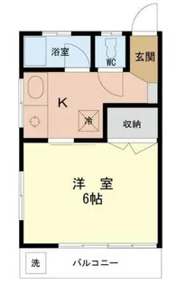 コーポルーセント【2階】の間取り