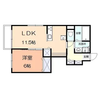 グランルーチェ【1階】の間取り