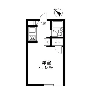 ハイツ加藤【2階】の間取り
