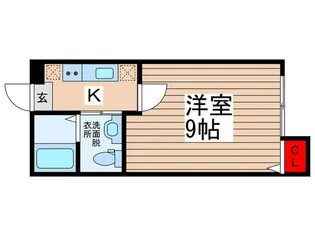 リバーサイドテラス【1階】の間取り