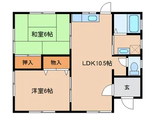 宮崎県北諸県郡三股町大字長田【一戸建】の間取り