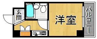兵庫県西宮市門戸岡田町【マンション】の間取り