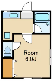 東京都中野区上高田2【アパート】の間取り