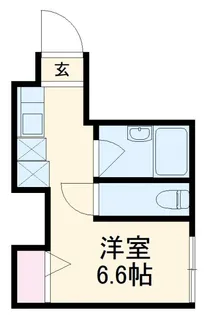 ベイルーム吉野町【1階】の間取り