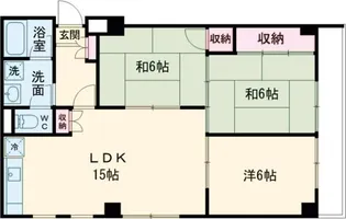 タカギビル8【7階】の間取り
