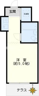 トップ本郷【1階】の間取り