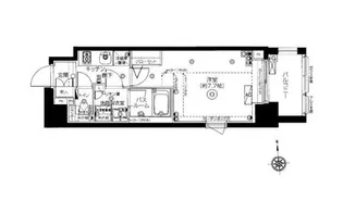 ZOOM 四谷左門町【10階】の間取り