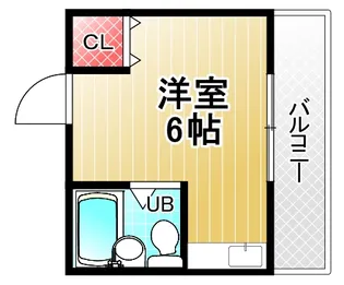 サンハイツ近大前【2階】の間取り