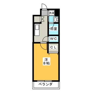 プロシード金山3【8階】の間取り