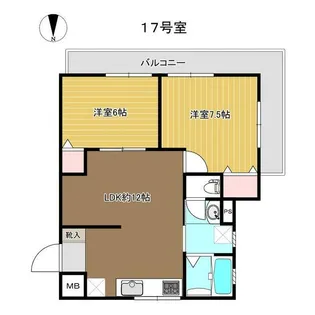 東京都葛飾区金町4【マンション】の間取り