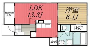 千葉県市原市潤井戸【アパート】の間取り