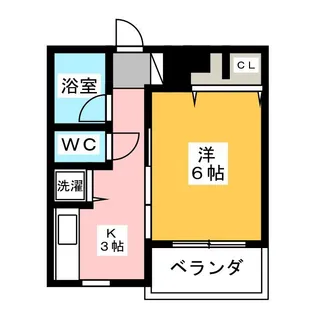 フロレゾン【1階】の間取り