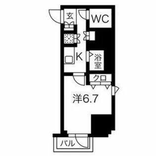 スパシエ八王子クレストタワー【4階】の間取り