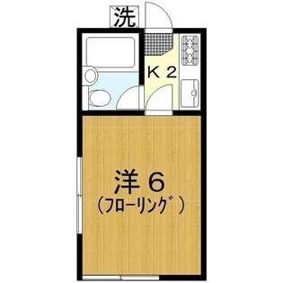 メゾン・ド・南林間【2階】の間取り