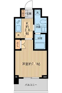 東京都世田谷区奥沢6【マンション】の間取り