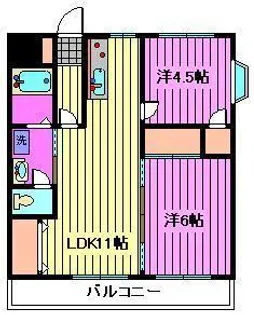 埼玉県さいたま市浦和区上木崎7【マンション】の間取り