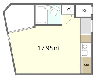 ガーデニア代田【3階】の間取り