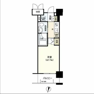 レジデンス片平【12階】の間取り