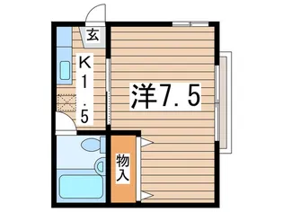 クロ-バ-ハウス弘明寺【2階】の間取り