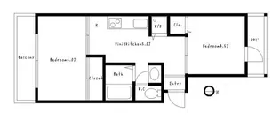 東京都新宿区高田馬場4【マンション】の間取り