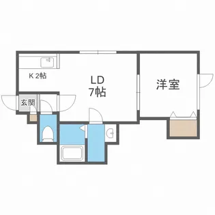 ノースヴィラ【2階】の間取り