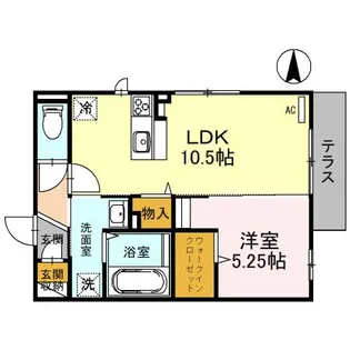 noelle(ノエル)【2階】の間取り