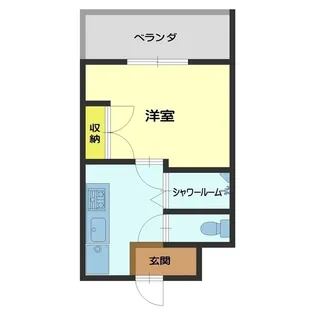 城南パークハイツ【3階】の間取り