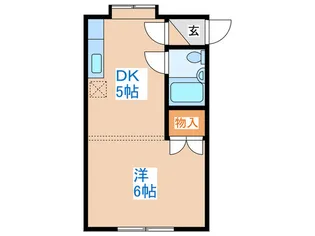 シティハイツ1315【2階】の間取り