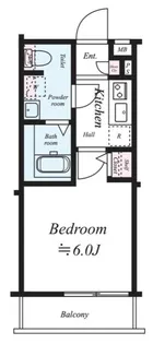 クレヴィスタ北千住【5階】の間取り
