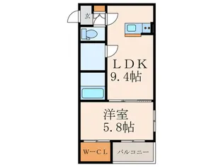 仮)グランソレイユ篠崎【2階】の間取り