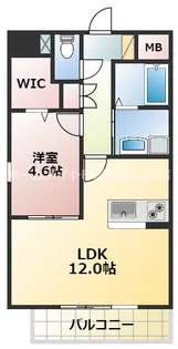 熊本県熊本市中央区新町3【マンション】の間取り