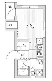 GranDuo神楽坂【3階】の間取り
