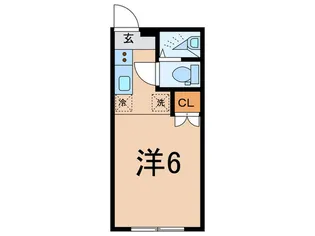 ベルメゾン【2階】の間取り