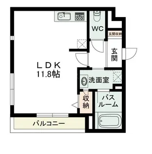 FOLON【2階】の間取り