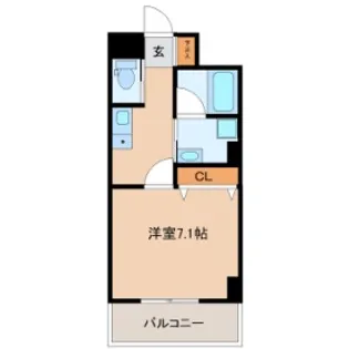 LUNA長町駅前【8階】の間取り